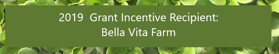 2019 Grant Recipient: Bella Vita Farm